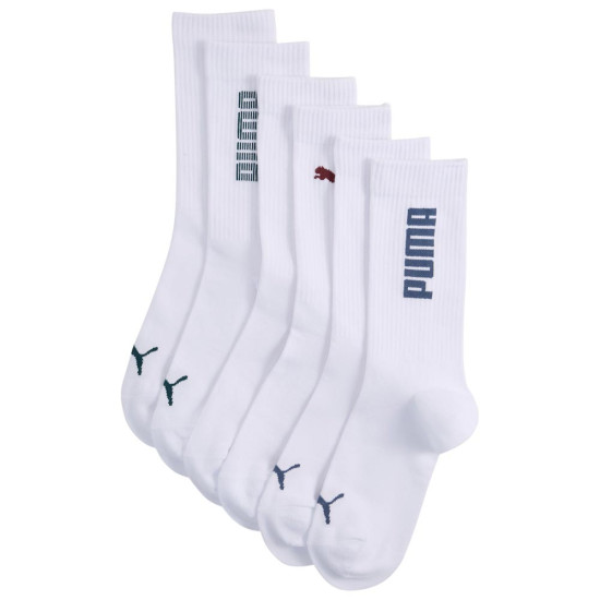 Puma Κάλτσες Rib Logo Crew Socks 3 pairs